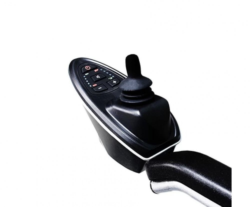 كرسي متحرك كهربائي MOPW001 قابل للطي مقاس 41 سم مع عصا تحكم