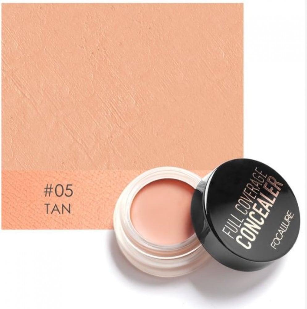 خافي عيوب سائل من FOCALLURE بتغطية كاملة بلون Beige 15 مل