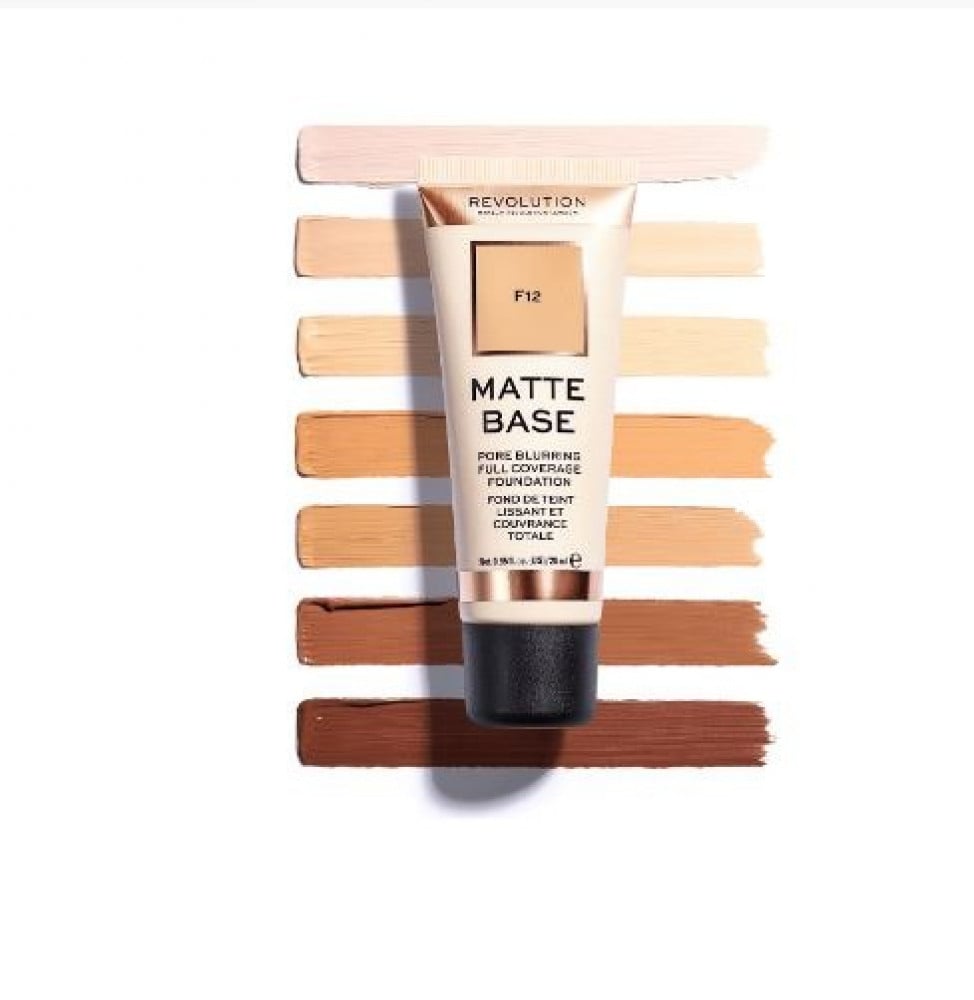 كريم أساس مات من ريفلوشن Revolution بدرجة F105 30 مل