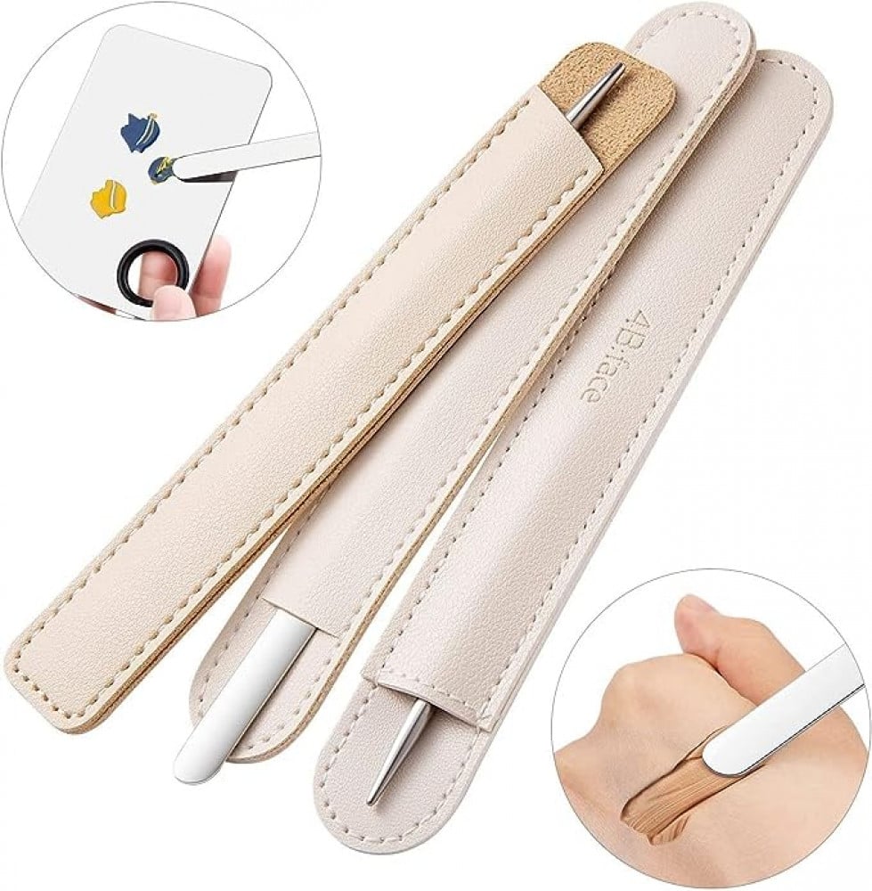 مجموعة أدوات مكياج من Boolygo ستانلس ستيل 3 قطع 15153 سم