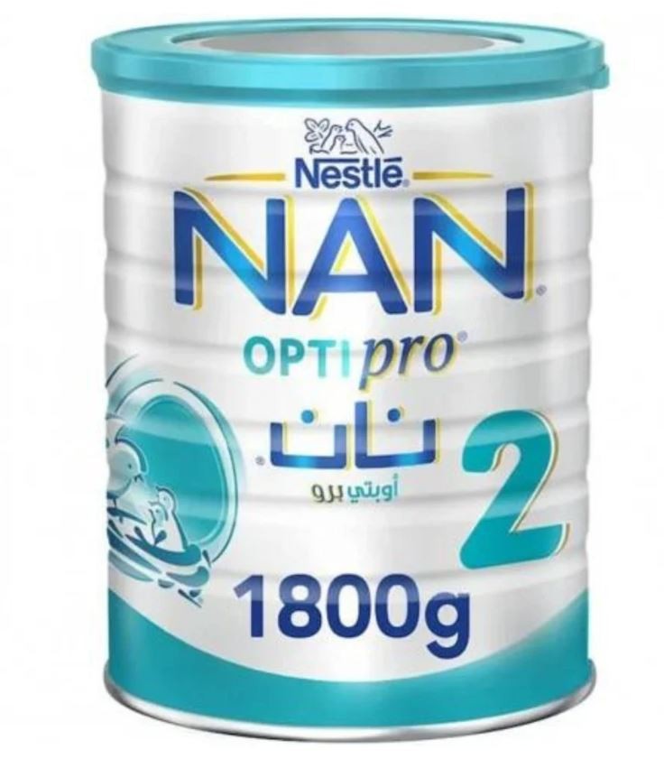 نان حليب اطفال اوبتى برو (2) 1800 جم