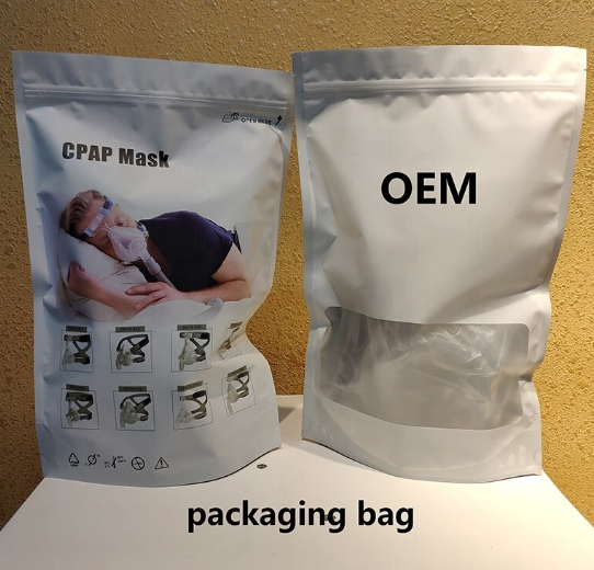 قناع CPAP كامل الوجه BMC متوافق BiPAP | قابل للتعديل وسادة سيليكون مريحة