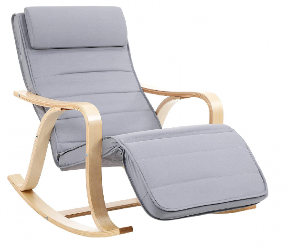 كرسي هزاز من الخشب الصلب - اجهزة طبية صغيرة