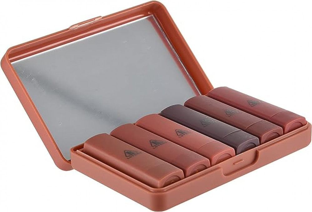 مجموعة احمر شفاه كريمي من لوف مي، 6 الوان