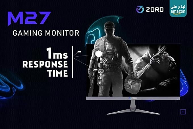 شاشة اللعب ام 27 بحجم 27انش من زورد