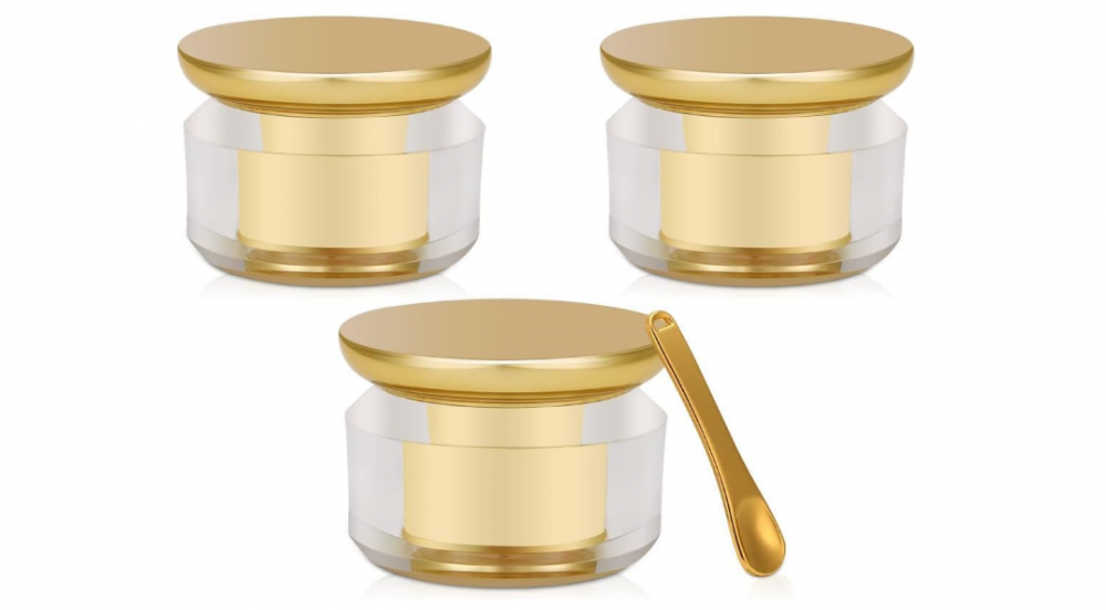 برطمان كريم قابل لإعادة الملء من سيوسي SiuSi ذهبي 1 أونصة