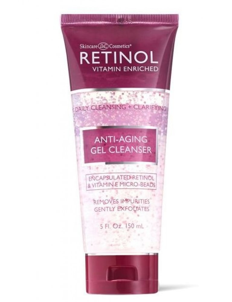 غسول وجه من ريتينول مضاد للتجاعيد بفيتامين A وE 150 مل