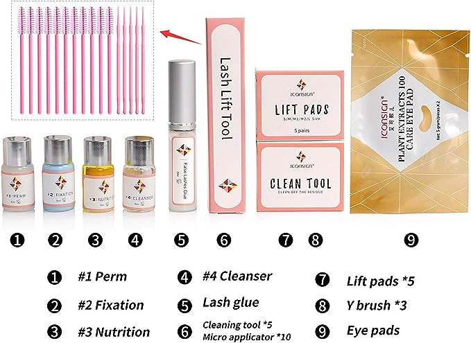 غراء رفع الرموش من ستارز كولورز لتمويج شبه دائم 10 مل