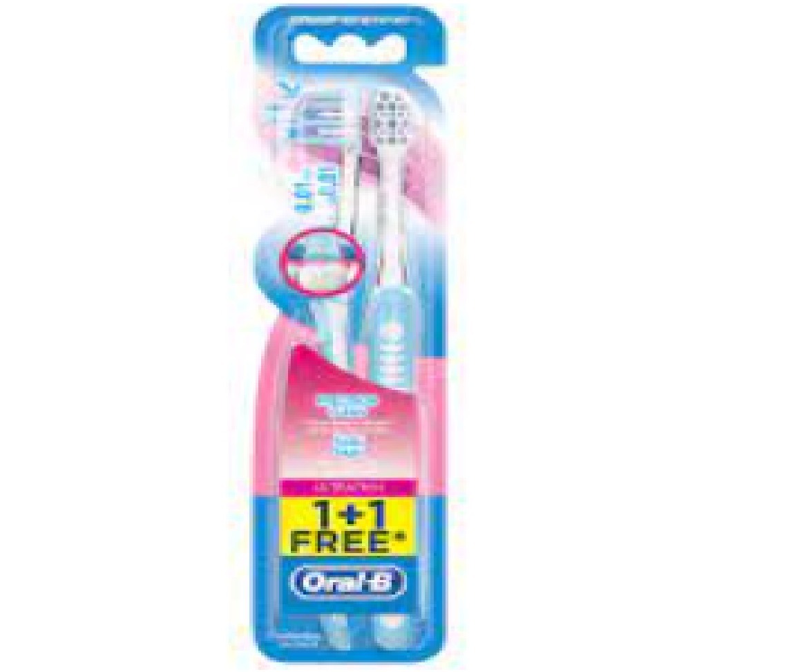 فرشاة أسنان من OralB تنظيف دقيق عرض 11 عبوتانفرشاة أسنان من OralB تنظيف دقيق عرض 11 عبوتان
