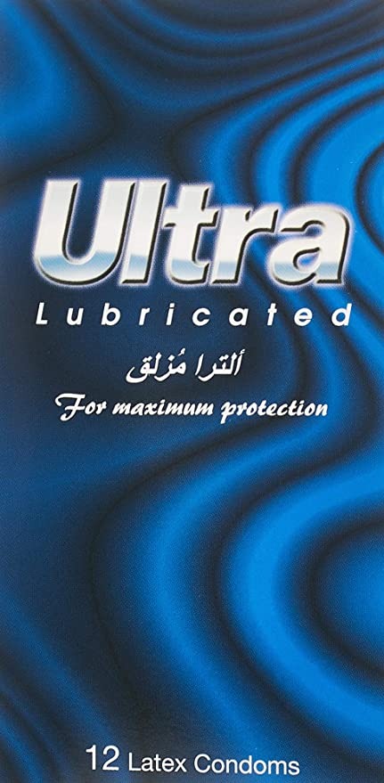 ULTRA Lubricated Condoms  12 Pieces -