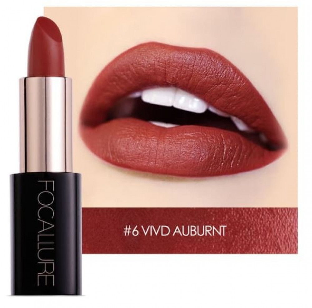 قلم لاكيور لأحمر الشفاه من FOCALLURE مرطب غير لزج 6 مل