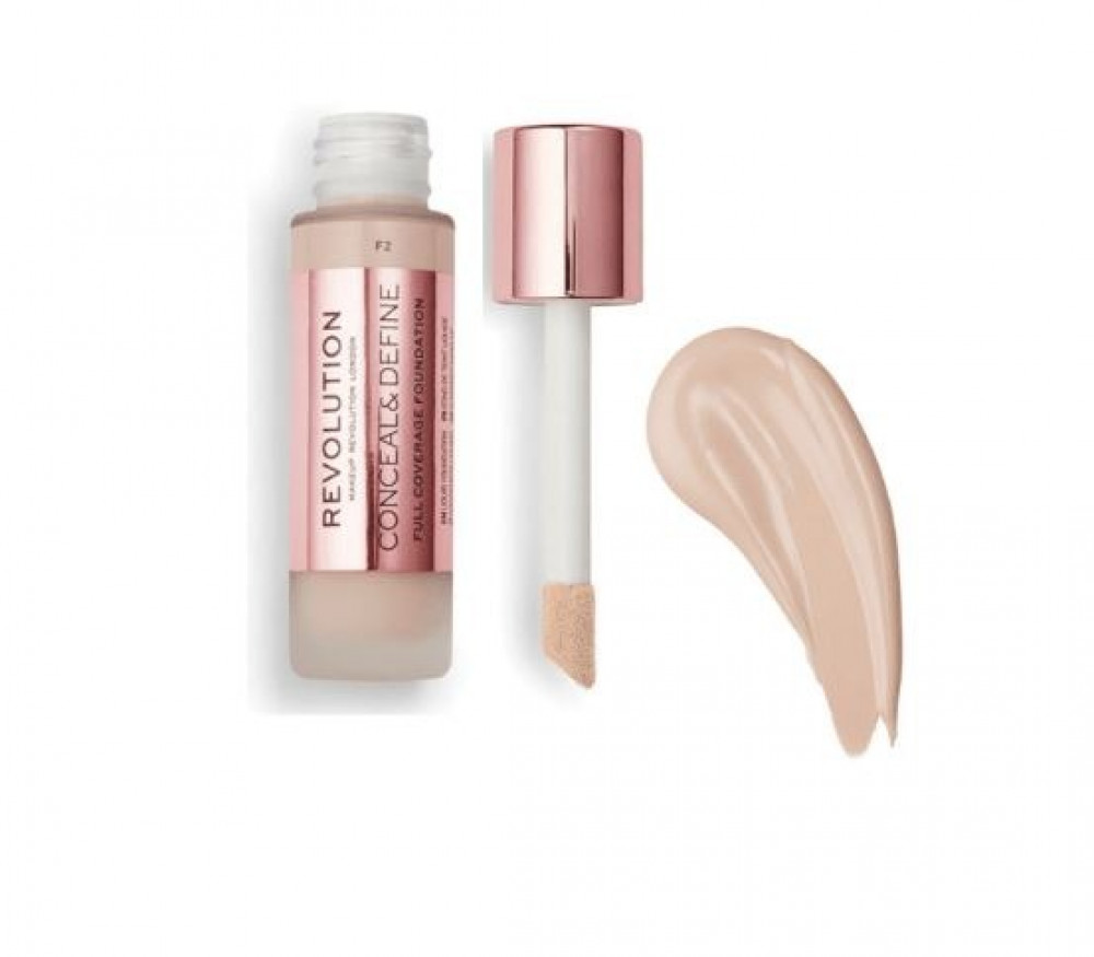 كريم أساس من Revolution بتغطية قابلة للبناء ومظهر مات طبيعي 30 مل