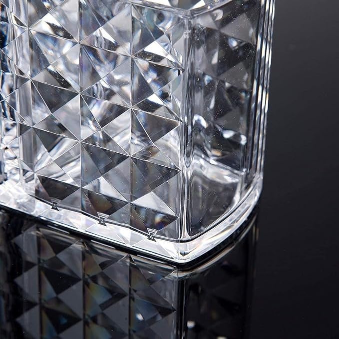 منظم فرش المكياج من سنير أكريليك شفاف 19 x 6 x 8 سم