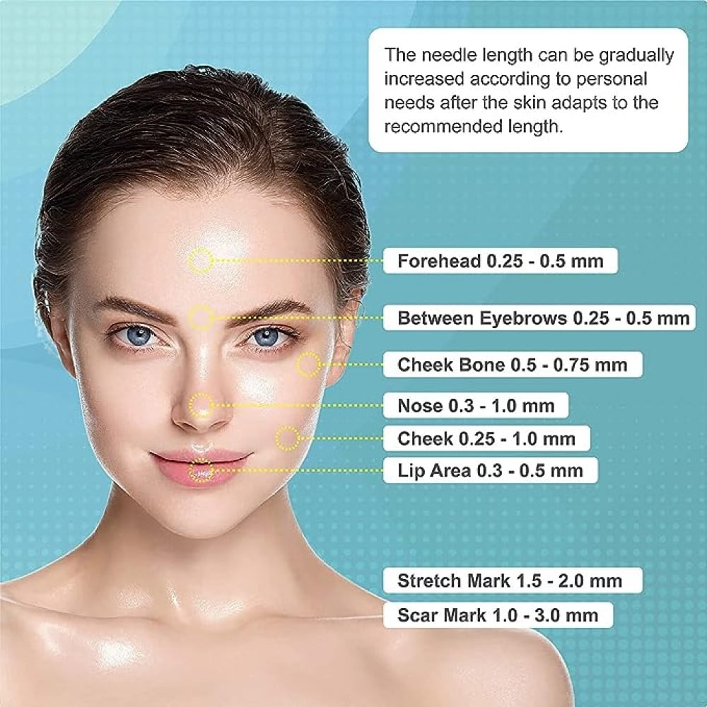 قلم ديرما ستامب من DRS Dermastamp System بإبر قابلة للتعديل 1 قطعة