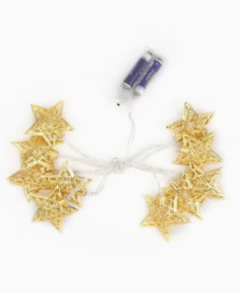 تصميم نجمة رمضان باللون الأصفر الفاتح