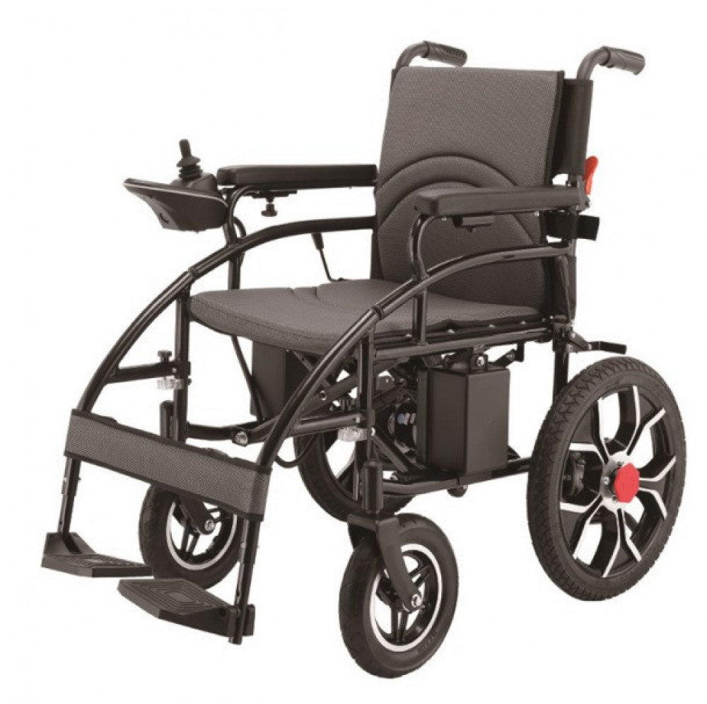 كرسي متحرك كهربائي مقاس 56 سم مع ريموت