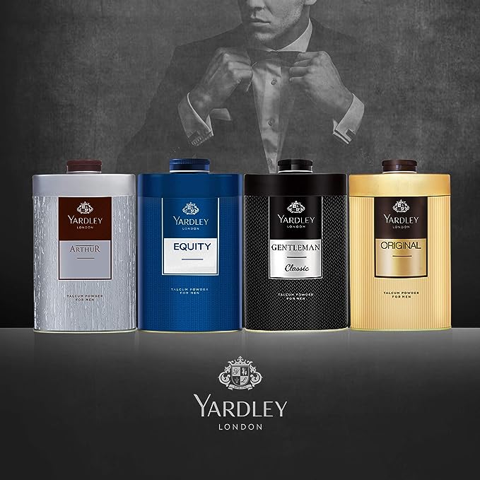بودرة تالك معطرة للجسم من Yardley London برائحة أرثر 250 جم