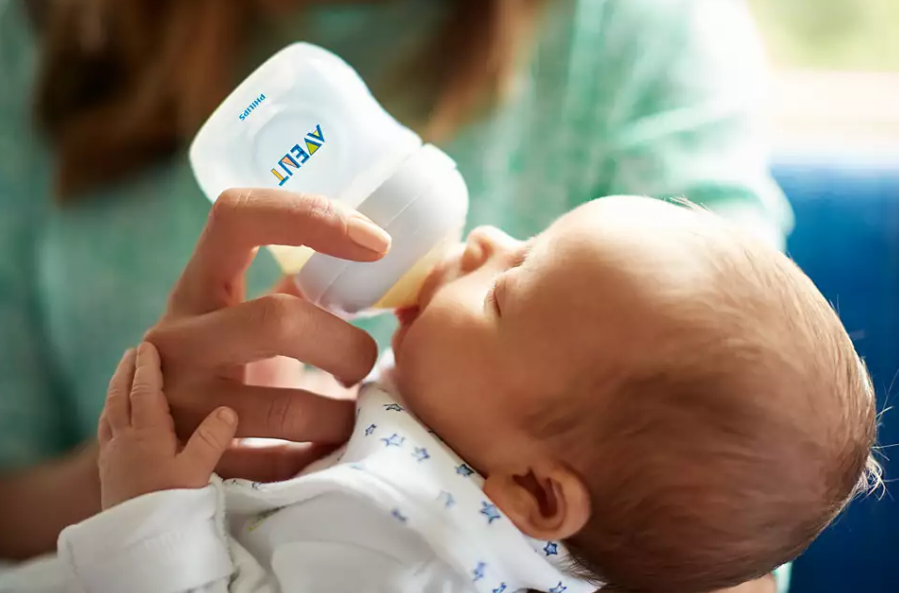 رضاعة أطفال عنق عريض بحلمة طبيعية مضادة للمغص وخالية من BPA