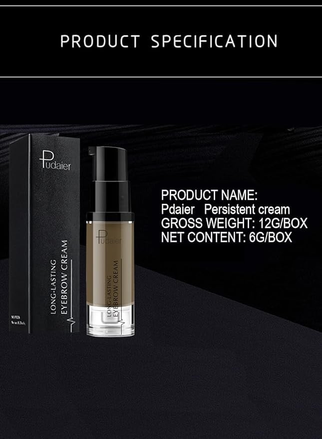 كريم صبغ الحواجب بودير مقاوم للماء وثابت 6 جرام