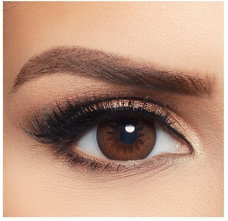 لايالا مجموعة من 10 عدسات لاصقة ملونة كونتور من ايوا عدسات عيون بديلة للاستخدام اليومي بلون بني دازل عدسات لاصقة للجنسين