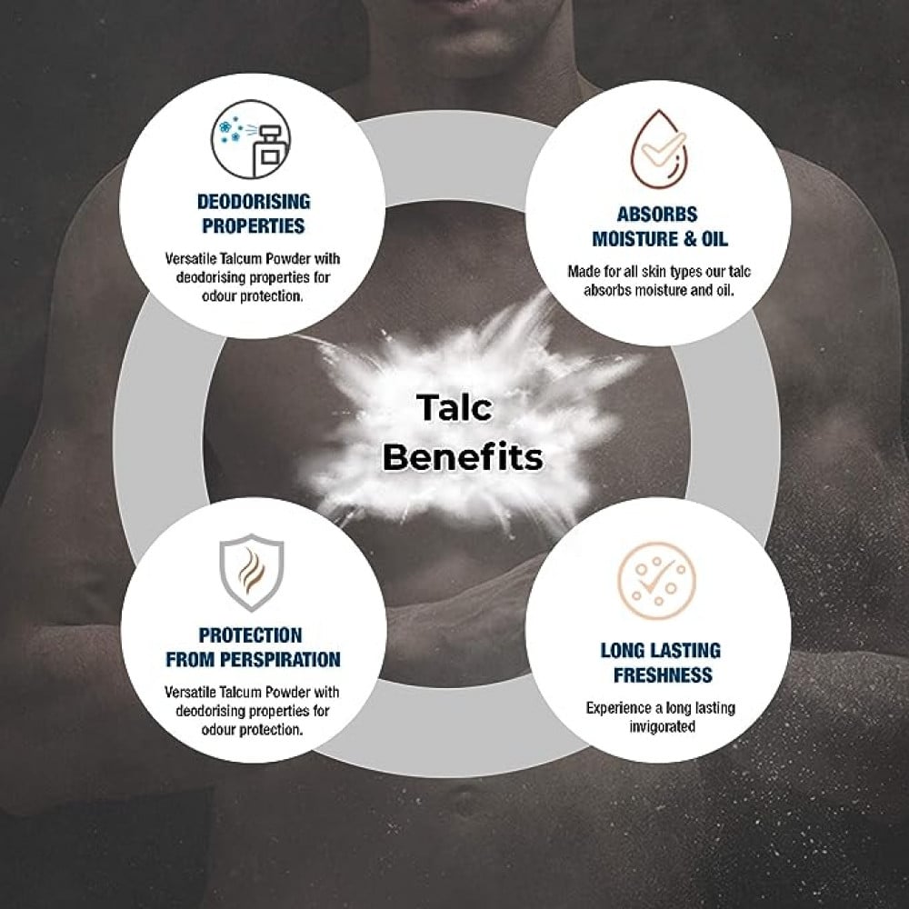 بودرة تالك معطرة للجسم من Yardley London برائحة أرثر 250 جم