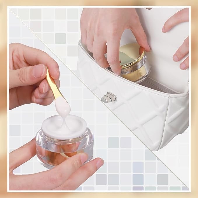 برطمان كريم قابل لإعادة الملء من سيوسي SiuSi ذهبي 1 أونصة