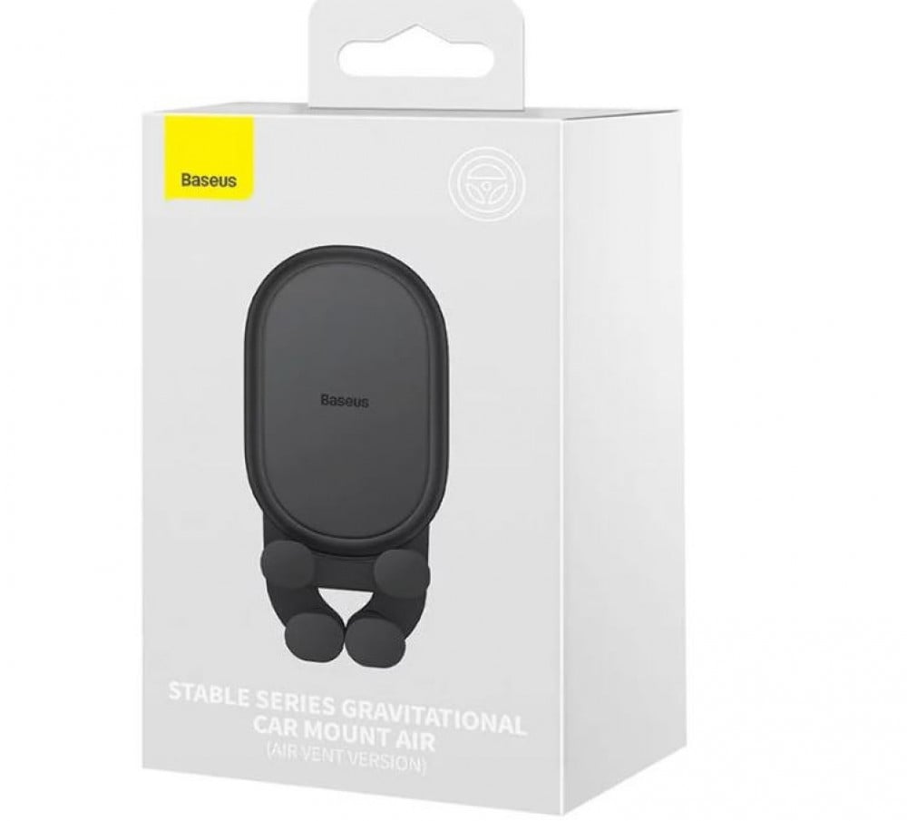 بيسوس حامل هاتف السيارة Baseus ثابت الجاذبية لشبكة التهويةبيسوس حامل هاتف السيارة Baseus ثابت الجاذبية لشبكة التهويةبيسوس حامل هاتف السيارة Baseus ثابت الجاذبية لشبكة التهوية