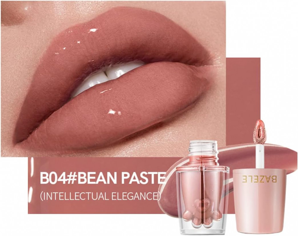 ملمع شفاه من BAZELE مقاوم للماء ومرطب 30 جم