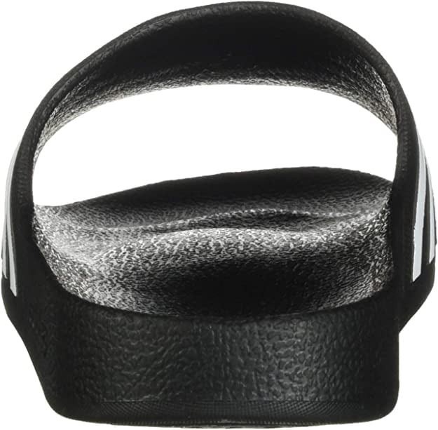 شبشب أديليت أديداس Ergonomic مطاطي مريح بشريط 3 خطوط بيضاء