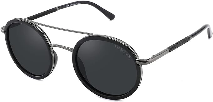 نظارة شمسية من PUPOLAR بعدسات مستقطبة وخفيفة الوزن 50 مم