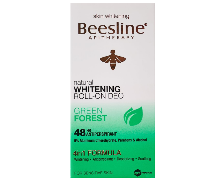 مزيل عرق رول أون مفتح للبشرة من بيزلين غرين فورست 50 مل