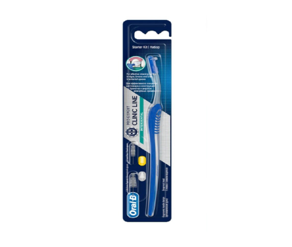 فرشاة أسنان من Oral-B بتصميم مريح وشعيرات ناعمة 1 قطعة