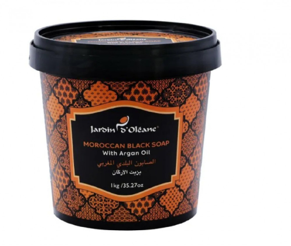 صابون بلدي مغربي مقشر من Jardin dOleane بزيت الأركان 1 كيلوصابون بلدي مغربي مقشر من Jardin dOleane بزيت الأركان 1 كيلو