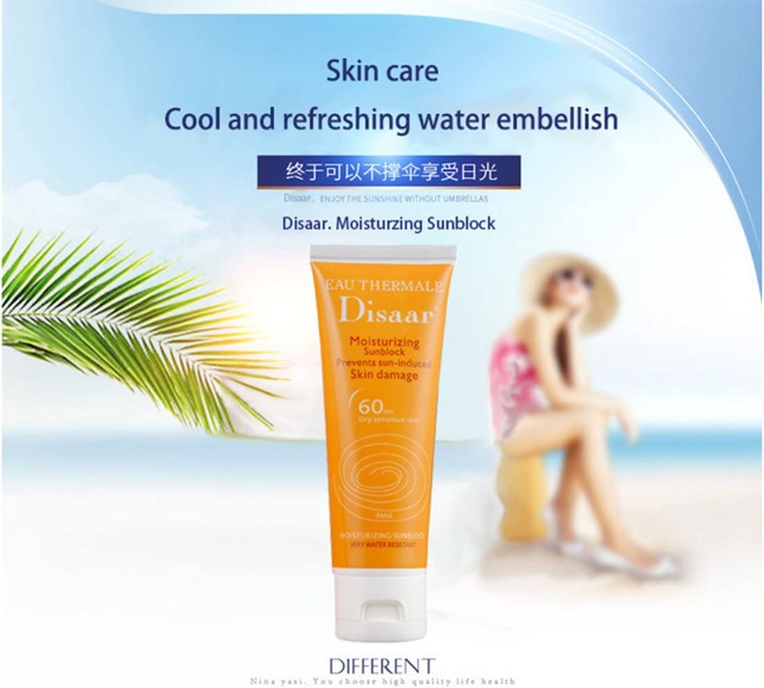 كريم واقي شمس مرطب من Desar (ديسار) بعامل حماية SPF 60 80 مل