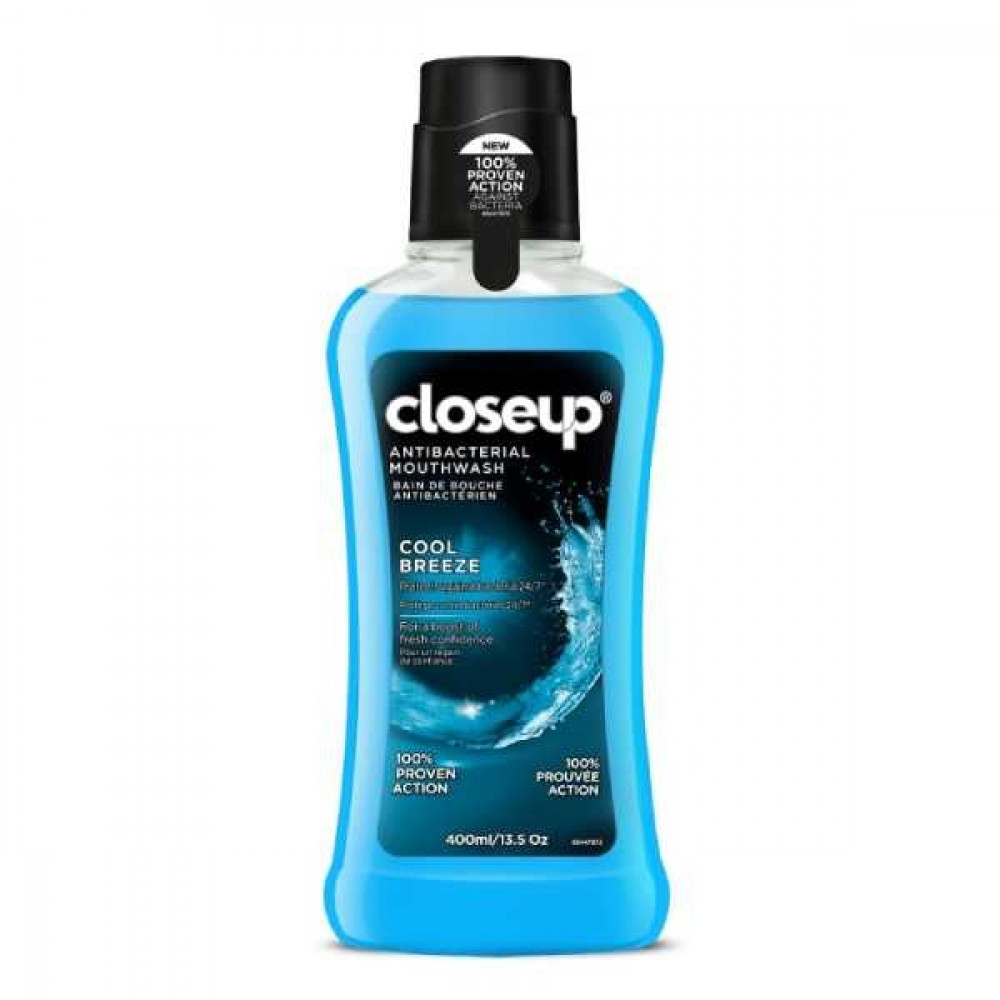 غسول فم من Close Up كلوز أب مضاد للبكتيريا بنسيم منعش 400 مل