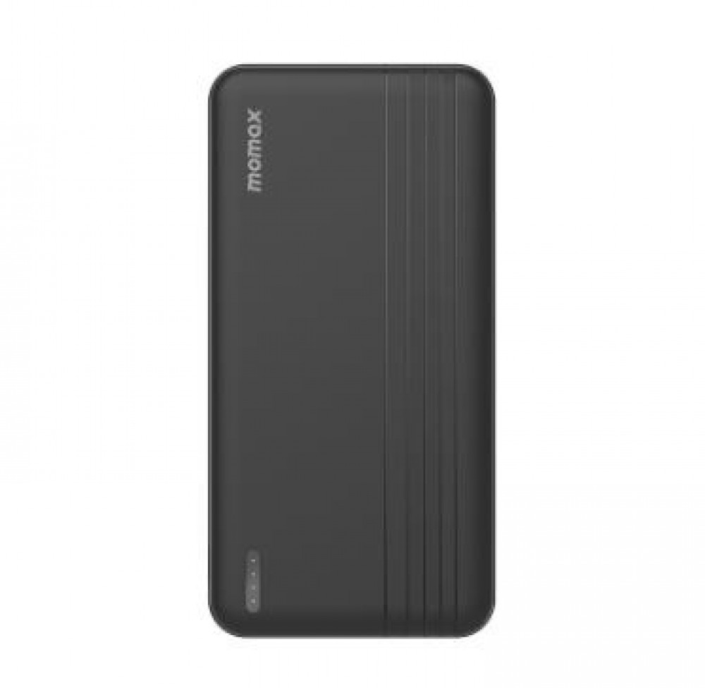 موماكس باور بانك سريع الشحن 10000 مللي أمبير (أسود) IP77D