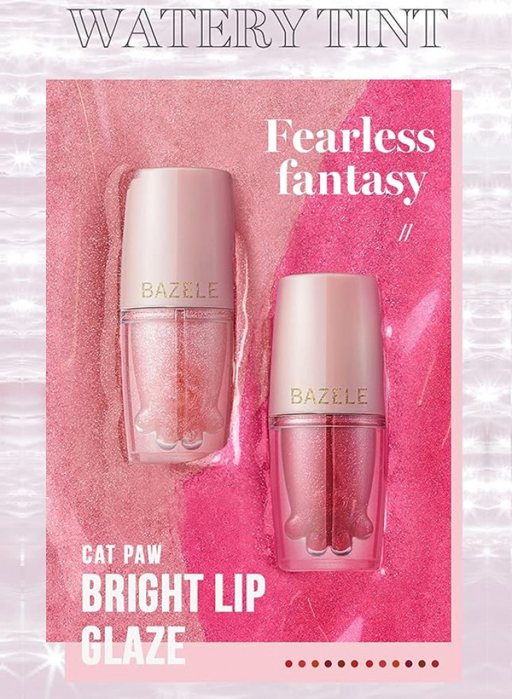 ملمع شفاه من BAZELE مقاوم للماء ومرطب 30 جم