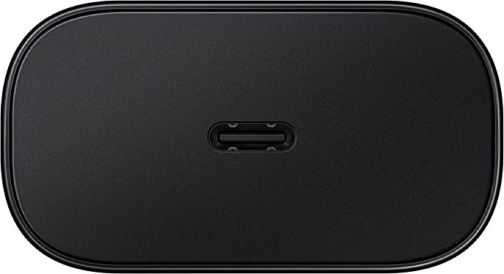 محول السفر من سامسونج EP-TA800 لشحن فائق السرعة بقوة 25 واط، لون اسود