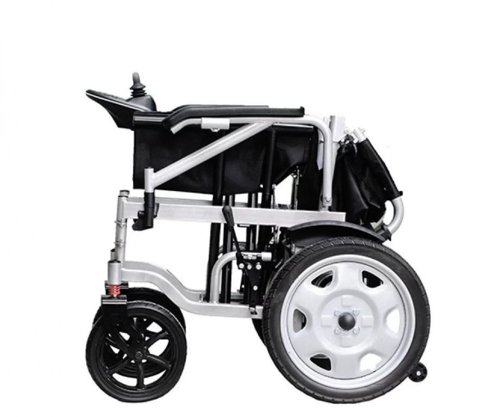 كرسي متحرك كهربائي MOPW001 قابل للطي مقاس 41 سم مع عصا تحكم