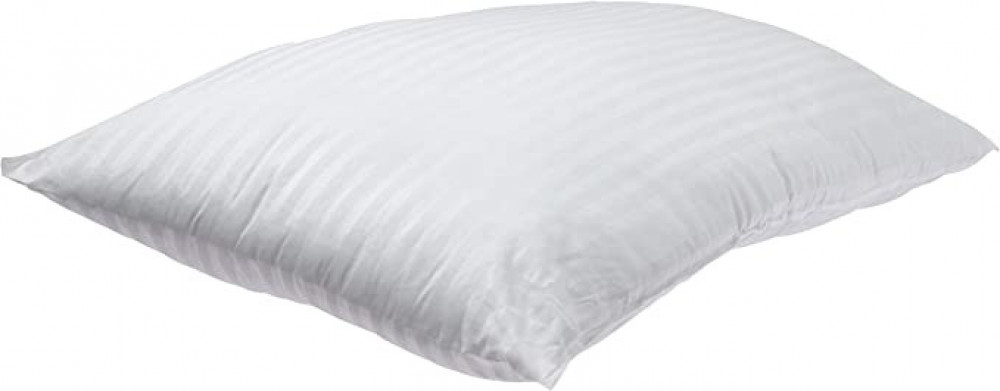 طقم وسادة فندقية بخطوط خفيفة 1 كغم - مجموعة مكونة من قطعتين مقاس 50 × 75 سم - P-4-2 من هوم ستيشين، مصنوع من البوليستر