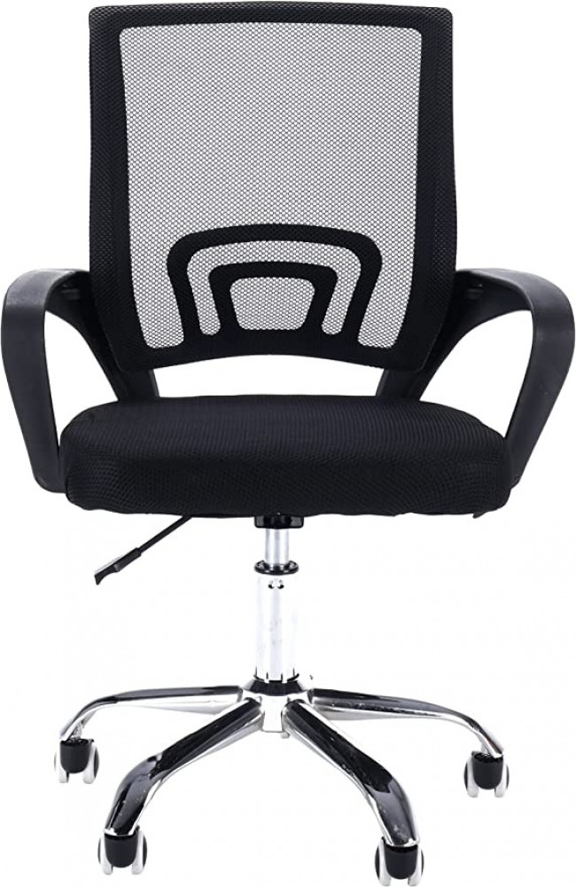 كرسي مكتب شبكي Ergonomic BN33920 مريح بذراعين وعجلات قابل للتعديل