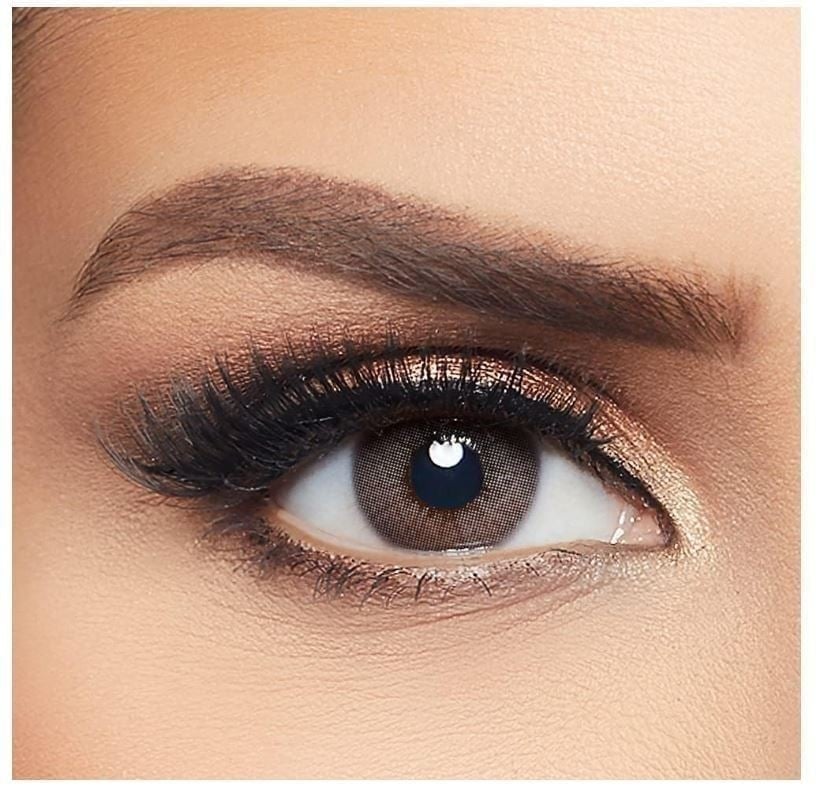 عدسات لاصقة من Iowa بنية كستنائية قابلة للاستبدال كل 3 أشهر