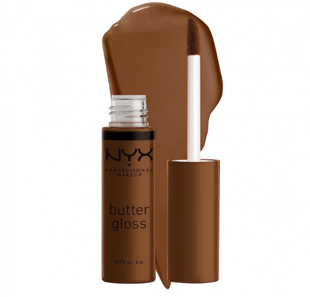 ملمع شفاه باتر غلوس بلون السكر البني من ان واي اكس بروفيشنال ميكاب غير لاصق كراميلت بني متوسط