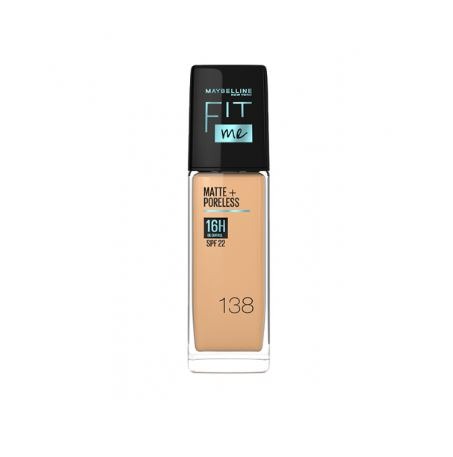 كريم أساس سائل من Maybelline (ميبلين) فيت مي مات+بورلس 30 مل