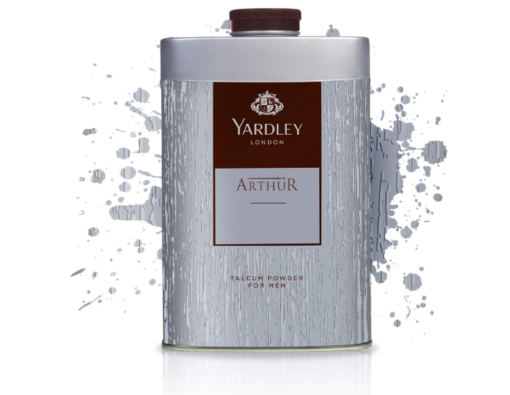 بودرة تالك معطرة للجسم من Yardley London برائحة أرثر 250 جم