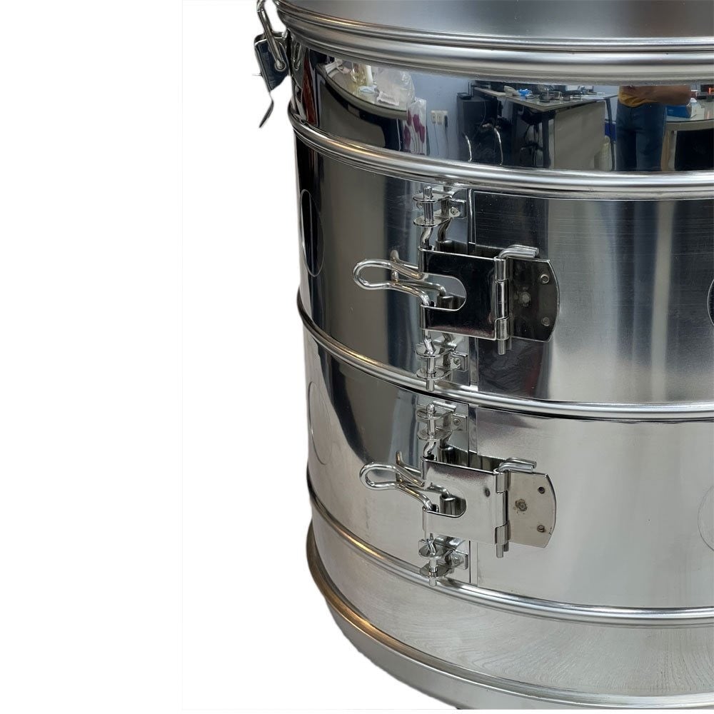 علبة تعقيم أدوات طبية إيطالية بي كير 290×290 ملم متينة وسهلة التنظيف