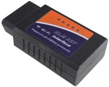 ماسح ضوئي لواجهة واي فاي ELM327 يدعم خاصية OBD2 أداة تشخيص OBDII V 15 بدون أسلاك لأجهزة الاندرويدالاي او اس