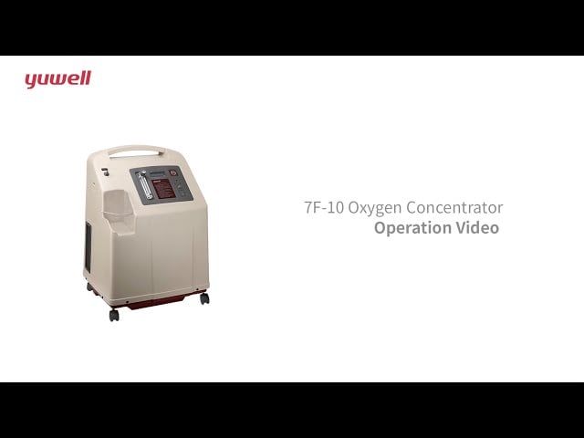 Yuwell 7F-5 5L Oxygen Concentrator with Display & Wheels | متجر بي كير