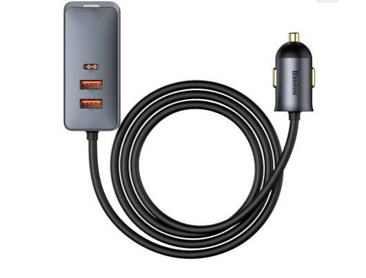 بيسوس -30W شاحن سيارة سريع مع USB QC4.0 + و USB-C PD 3.0
