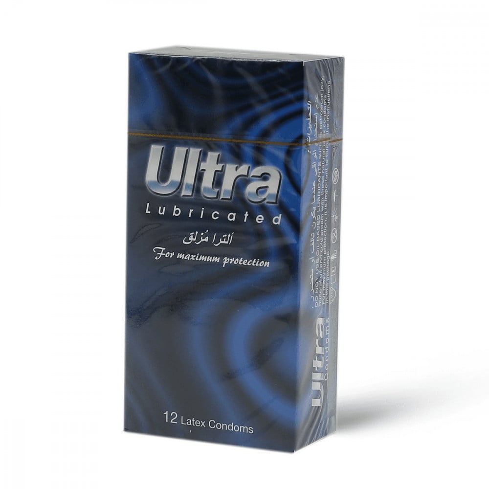 واقي ذكري ULTRA مزلق اكسترا عبوة اقتصادية 72 قطعة حماية زوجية